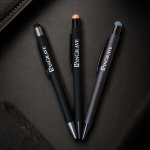Soft-Touch Executive Pen Collection – Custom Laser Engraved